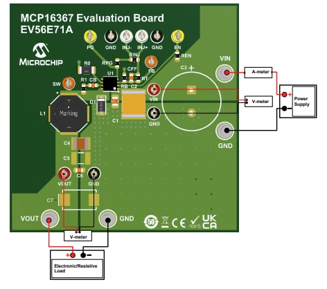 Microchip Technology MCP16367 Evaluation Board